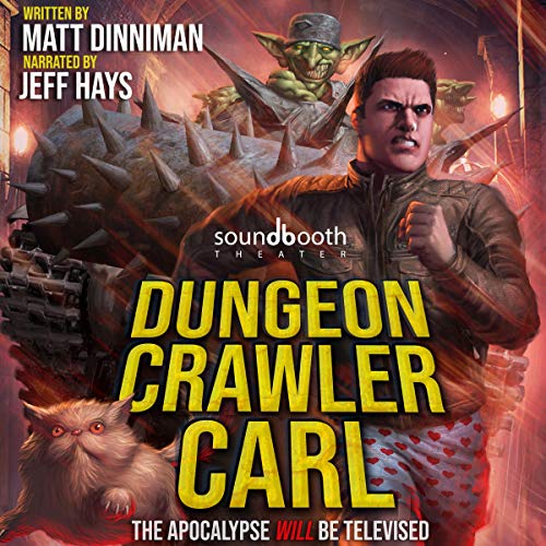 Dungeon Crawler Carl Audiobook Cover